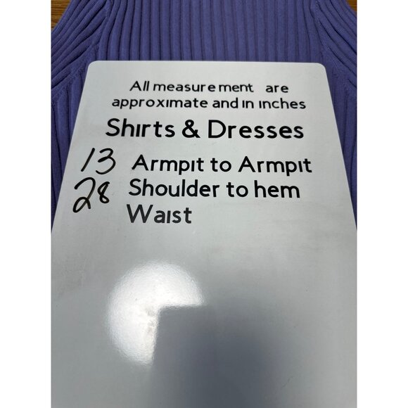 Sundance Ribbed Purple Turtleneck Sweater With Button Detail Womens Size XXL - Picture 9 of 9